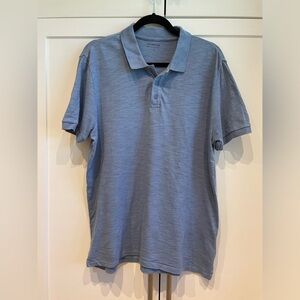 Vince Casual Slub Polo Shirt